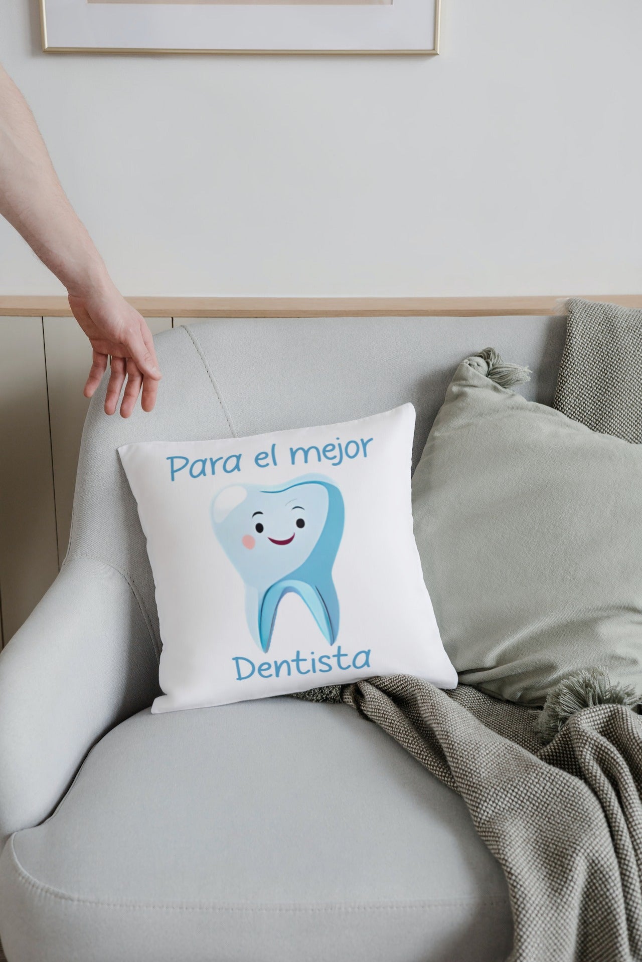 cojin regalo dentista
