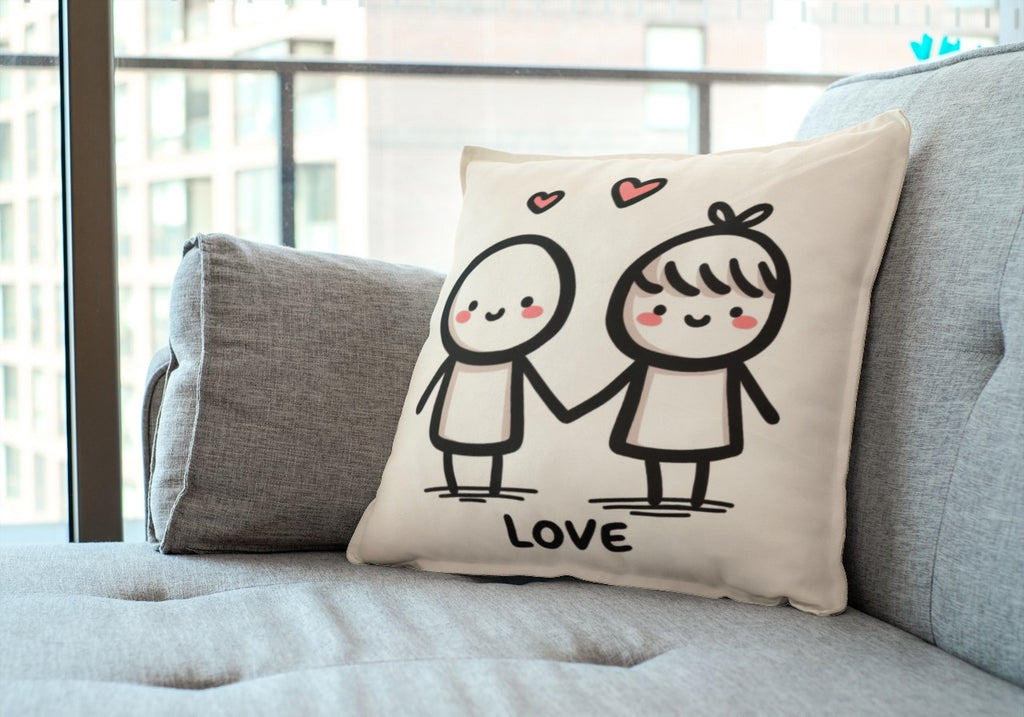 cojin novios monitos