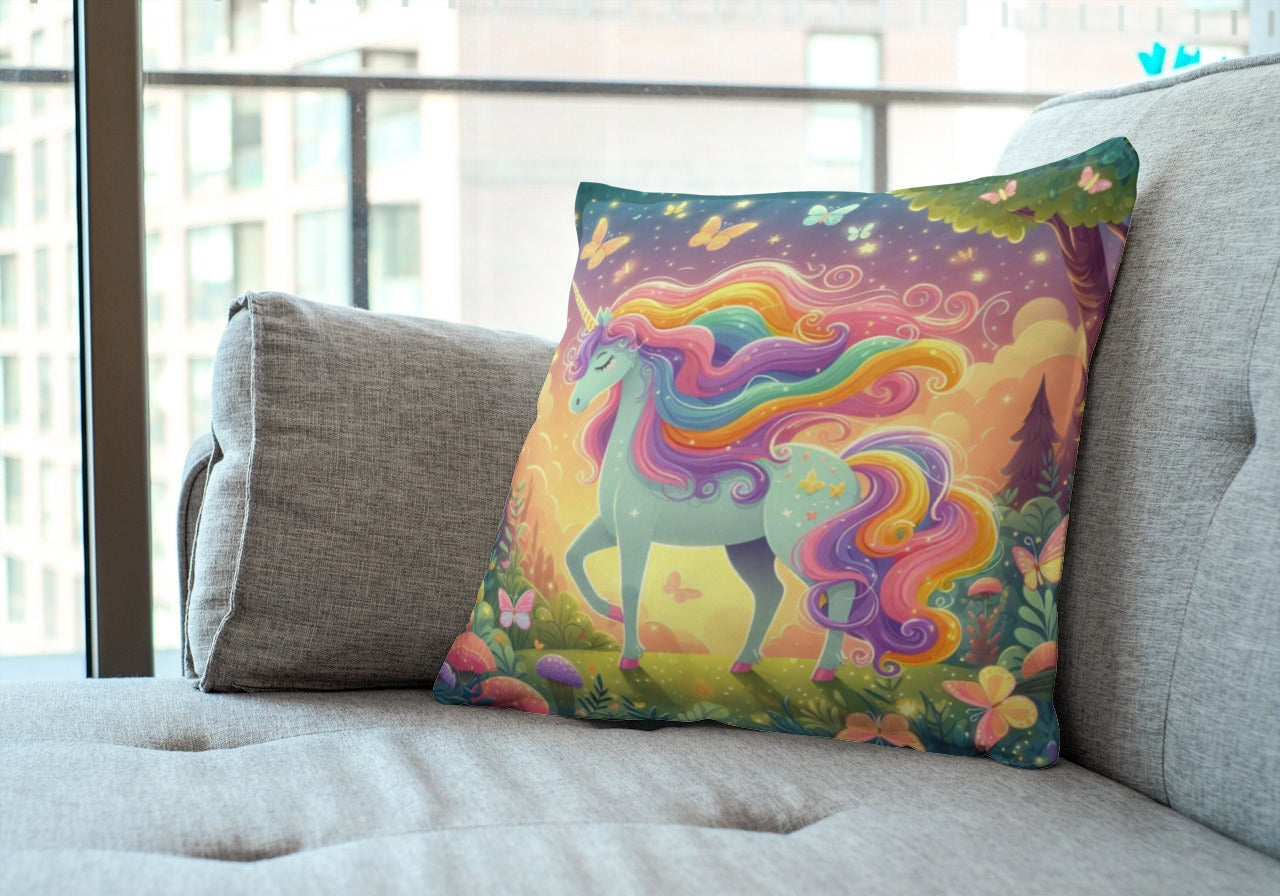 cojin unicornio colores